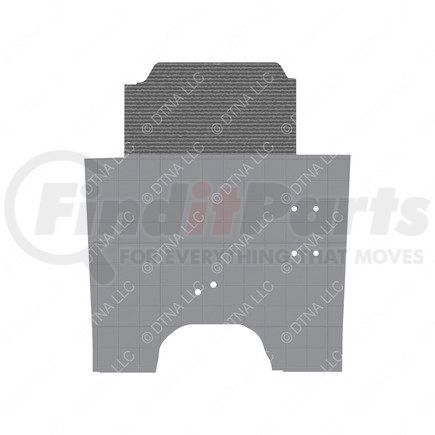 W18-00898-110 by FREIGHTLINER - Floor Cover - 126" BBC, Left Hand, 72 in., Bunk