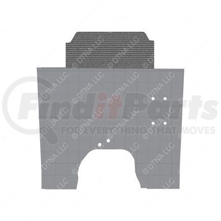 W18-00891-014 by FREIGHTLINER - Floor Cover - 116" BBC, Left Hand, 60 in.