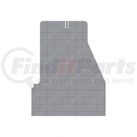 W18-00900-002 by FREIGHTLINER - Floor Cover - 72 in., Sleeper, Lounge, DTNA Fridge