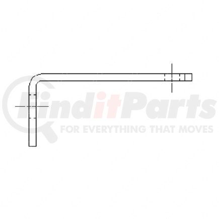 WWS612013438 by FREIGHTLINER - A/C Condenser Bracket - Upper, Left Hand