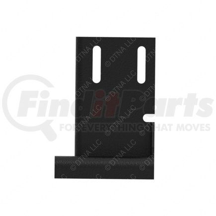 WWS670267042 by FREIGHTLINER - Hood Stop Buffer Bracket - Steel, 6.35 mm THK