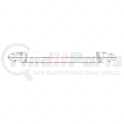 212336000 by FREIGHTLINER - Clutch Pedal Spring - Steel