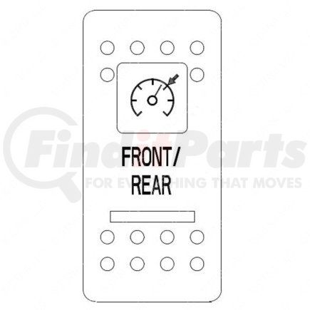 WWS78303462 by FREIGHTLINER - Rocker Switch - Actuator, Cruise, Front