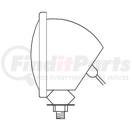 WWS9036232 by FREIGHTLINER - Utility Light - LED