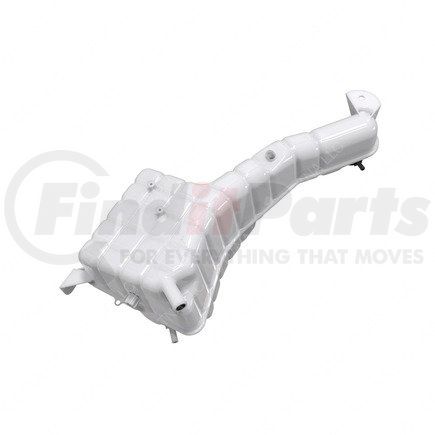 Z0530740001 by FREIGHTLINER - Radiator Surge Tank - Plastic, Painted, Includes Check Valve (M2, 1/2" Inlet)