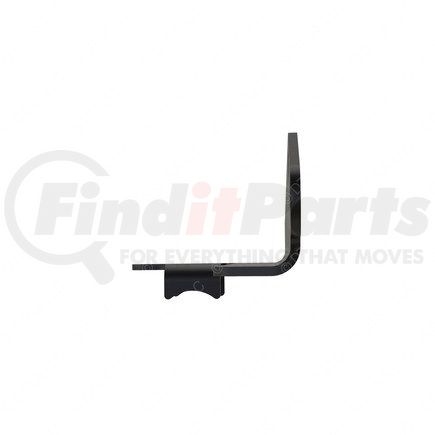 01-34248-000 by FREIGHTLINER - Engine Oil Filler Tube Bracket - Steel, Black, 3.23 mm THK