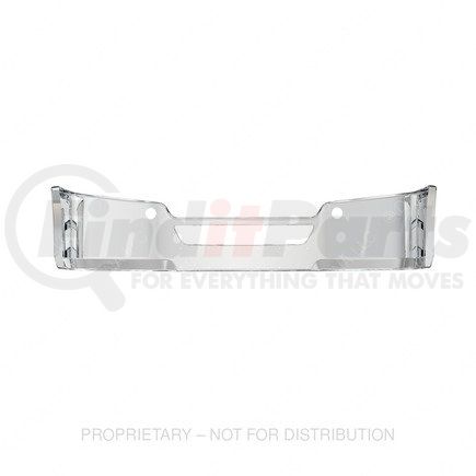 21-28840-006 by FREIGHTLINER - Bumper - Aero Clad, License Plate