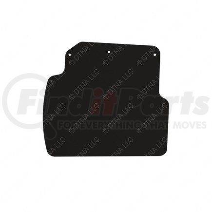 17-21045-001 by FREIGHTLINER - Mud Flap - Left Side, Rubber, 3.18 mm THK