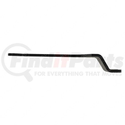 17-21336-001 by FREIGHTLINER - Hood Restraint Bracket - Steel, 413.9 mm x 62.4 mm, 0.38 in. THK