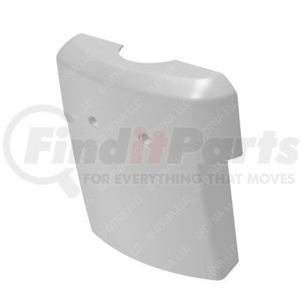 18-48256-006 by FREIGHTLINER - Steering Column Cover - Polycarbonate/ABS, Shadow Gray, 3.5 mm THK