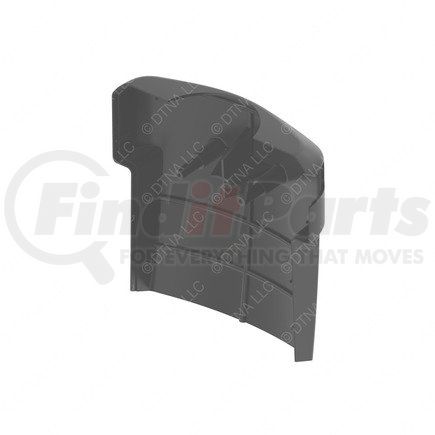 18-48256-009 by FREIGHTLINER - Steering Column Cover - Polycarbonate/ABS, Agate, 3.5 mm THK