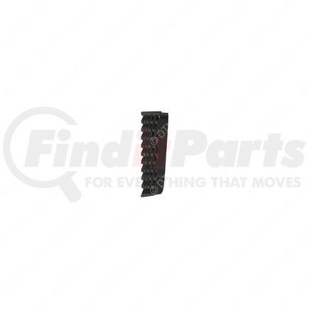 21-28972-000 by FREIGHTLINER - Bumper Cover Grille - Thermoplastic Olefin, Volcano Gray