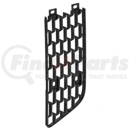 21-28972-002 by FREIGHTLINER - Bumper Cover Grille - Right Side, Thermoplastic Olefin, Volcano Gray