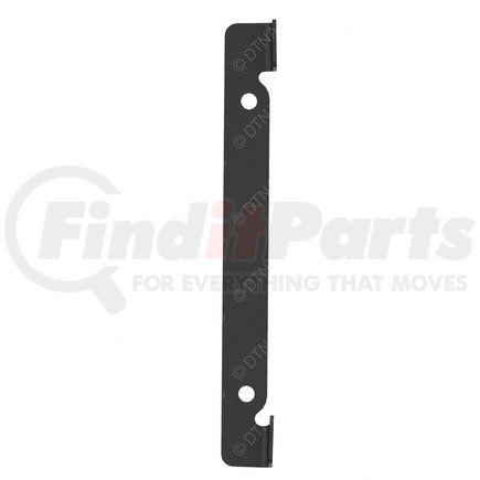 21-29203-000 by FREIGHTLINER - Bumper Cover Grille Bracket - Steel, Satin Black, 0.07 in. THK