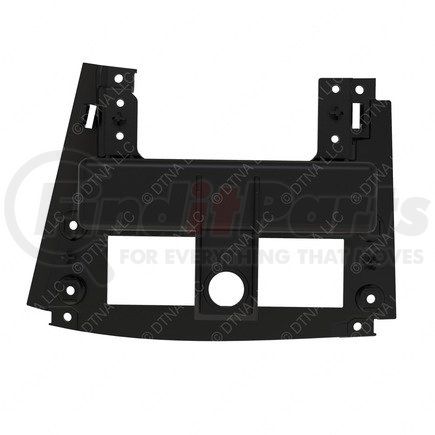 22-61933-000 by FREIGHTLINER - Radio Bracket - 40% Glass Fiber Reinforced With Polypropylene, Laser Black