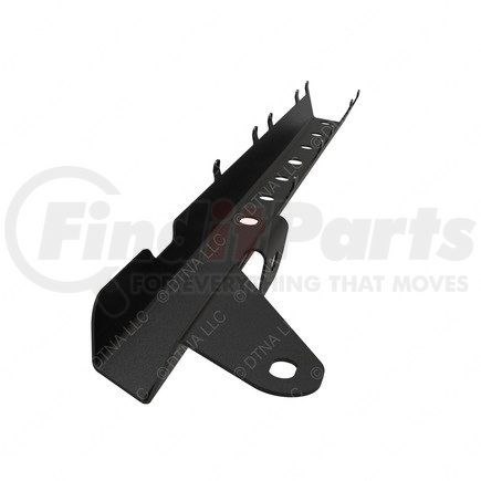 22-71782-002 by FREIGHTLINER - Truck Fairing Mounting Bracket - Right Side, Steel, Black, 0.05 in. THK