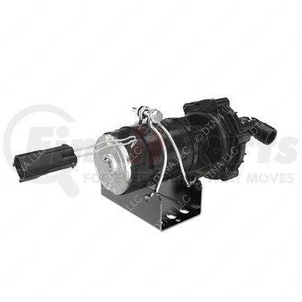 22-71865-000 by FREIGHTLINER - Heater Booster Pump - 1 in. Inlet/Outlet, 12V, 90° Elbow, Base Mount