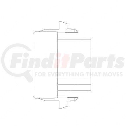 23-13148-042 by FREIGHTLINER - Multi-Purpose Wiring Terminal - Pass Through, Female, Gray, Plug, 18 Cavity Count