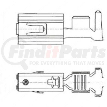 23-13209-303 by FREIGHTLINER - Multi-Purpose Wiring Terminal - Female