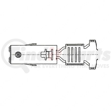 23-13209-305 by FREIGHTLINER - Multi-Purpose Wiring Terminal - Female