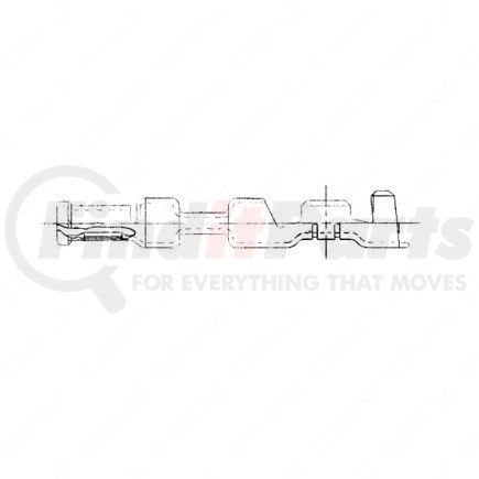 23-13211-175 by FREIGHTLINER - Multi-Purpose Wiring Terminal - Female, 16-14 ga.