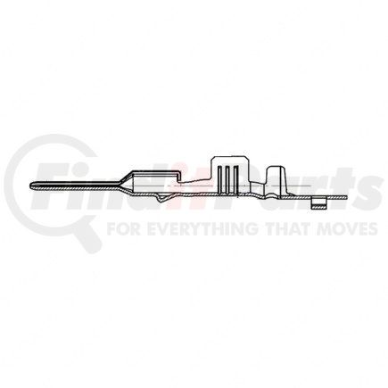 23-13211-470 by FREIGHTLINER - Multi-Purpose Wiring Terminal - Male, 20-16 ga.