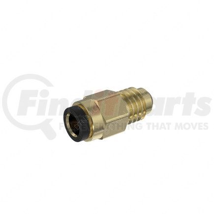 23-14394-000 by FREIGHTLINER - Diesel Exhaust Fluid (DEF) Feed Line Fitting - Brass, 7/16-20 in. Thread Size