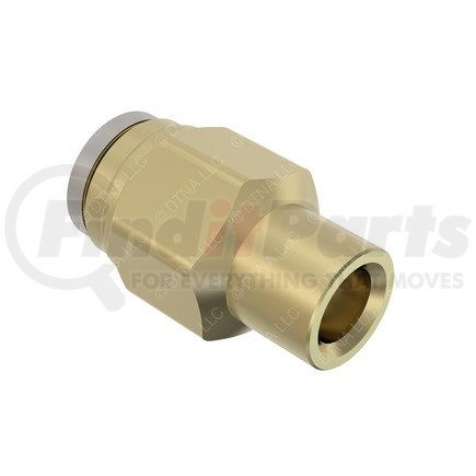 23-14412-003 by FREIGHTLINER - Pipe Fitting - Connector, Straight, Push-to-Connect, 0.12 Female PT to 0.38 NT