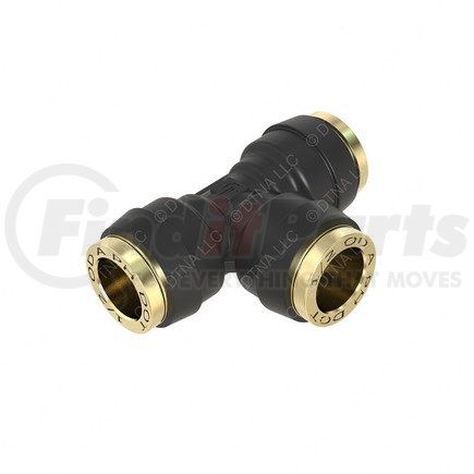 23-14398-005 by FREIGHTLINER - Pipe Fitting - Tee, Union, Push-to-Connect, 0.16 NT, 0.16 NT, 0.16 NTT
