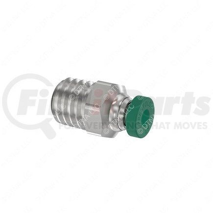 23-14409-000 by FREIGHTLINER - Pipe Fitting - Connector, Straight, Push-to-Connect, 0.12 Male PT to 0.12 NT