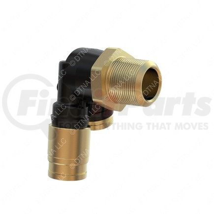 23-14417-002 by FREIGHTLINER - Pipe Fitting - Elbow, 90 deg, Push-to-Connect, 0.50 Male PT, 0.38 NT, 0.50 NT