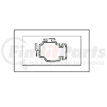 24-01840-042 by FREIGHTLINER - Miscellaneous Label - Legend, Engine Malfunction