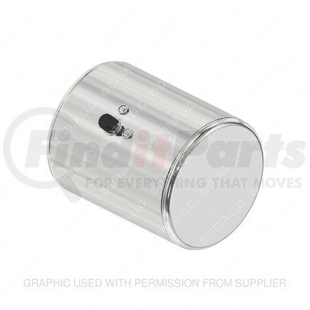 A03-41014-120 by FREIGHTLINER - Power Steering Reservoir - Left Side, Aluminum, 3.18 mm THK