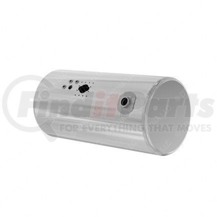 A03-41098-420 by FREIGHTLINER - Fuel Tank - Aluminum, 25 in., LH, 110 gal, Plain, Auxiliary 2