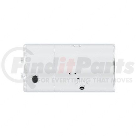 A03-41356-036 by FREIGHTLINER - Fuel Tank - Aluminum, 25 in., RH, 70 gal, Plain, Hydraulic, without Exhaust Fuel Gauge Hole