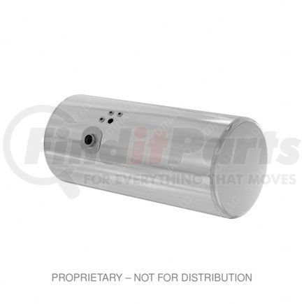 A03-41851-160 by FREIGHTLINER - Fuel Tank - Aluminum, 25 in., LH, 120 gal, Plain