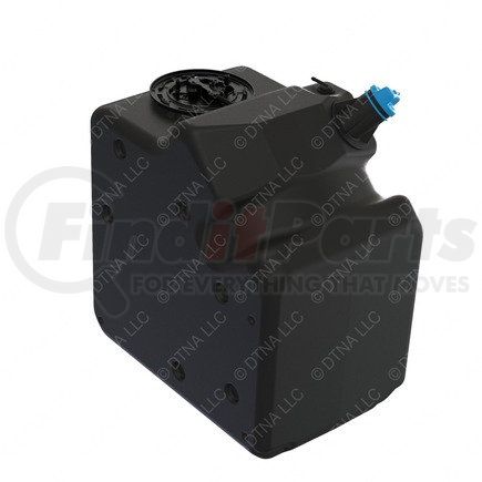 A04-31260-011 by FREIGHTLINER - Diesel Exhaust Fluid (DEF) Tank - Right Side, Polyethylene, Black