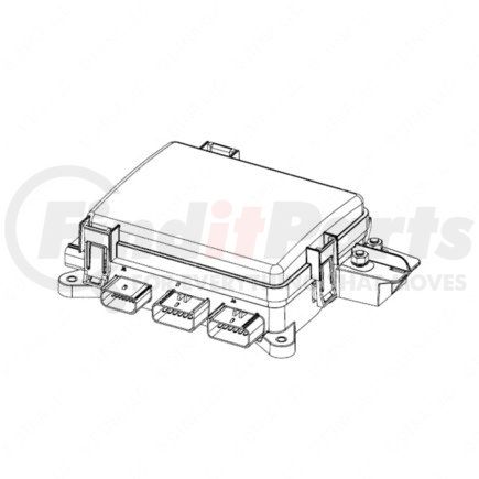 66-05173-001 by FREIGHTLINER - Chassis Power Distribution Module Cover - 286.7 mm x 220 mm