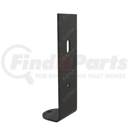 66-05812-000 by FREIGHTLINER - Fog Light Bracket - Steel, Black, 0.12 in. THK