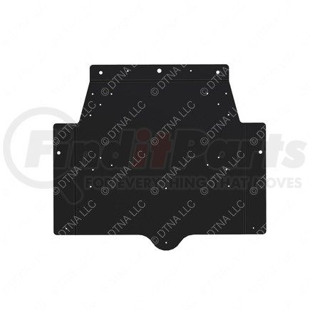 66-09163-000 by FREIGHTLINER - GPS Navigation System Bracket - Steel, 400 mm x 350 mm, 1.1 mm THK