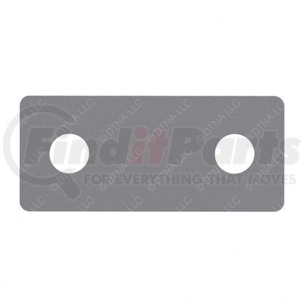66-09312-000 by FREIGHTLINER - Battery Box Spacer - Steel, 80 mm x 35 mm, 3.2 mm THK