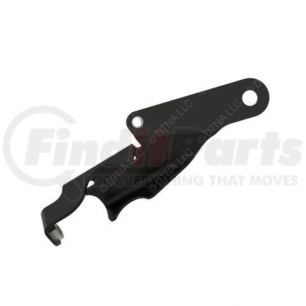 A01-32957-000 by FREIGHTLINER - Engine Oil Filler Tube Bracket - Steel, Black, 0.11 in. THK