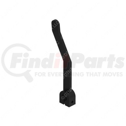 A02-12836-000 by FREIGHTLINER - Clutch Release Arm - Steel, Black, 9.52 mm THK