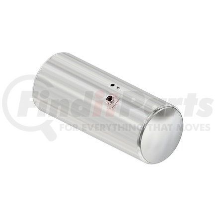 A03-38593-205 by FREIGHTLINER - Fuel Tank - Aluminum, 25 in., RH, 120 gal, Polished, without Exhaust Fuel Gauge Hole