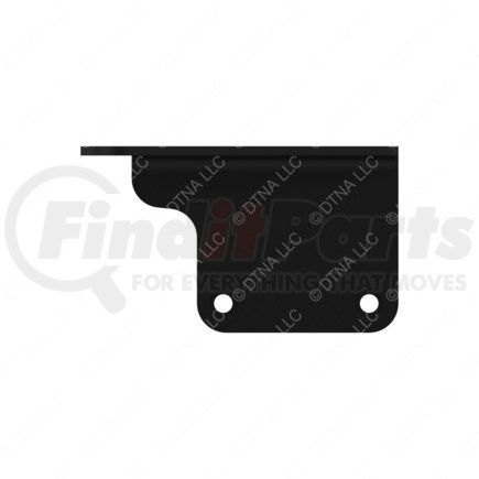 A07-23028-000 by FREIGHTLINER - Transmission Oil Cooler Line Bracket - Steel, Black, 0.25 in. THK