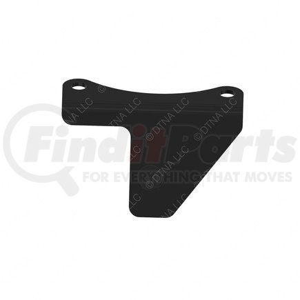 A07-24369-000 by FREIGHTLINER - Transmission Oil Cooler Line Bracket - Steel, Black, 0.11 in. THK