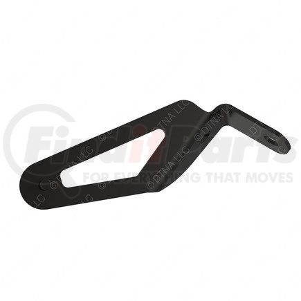 A07-24497-000 by FREIGHTLINER - Transmission Oil Cooler Line Bracket - Steel, Black, 3.96 mm THK