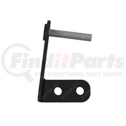 A07-24230-000 by FREIGHTLINER - Transmission Oil Cooler Line Bracket - Steel, Black, 3.23 mm THK