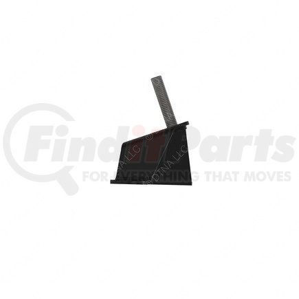 A07-24670-000 by FREIGHTLINER - Transmission Oil Cooler Line Bracket - Steel, Black, 2.46 mm THK