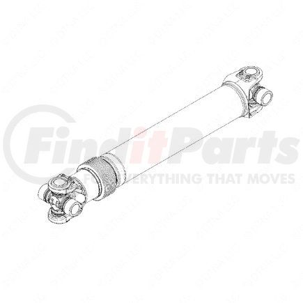 A09-10519-450 by FREIGHTLINER - Drive Shaft - SPL250HD XL, Main, 45.00 in.